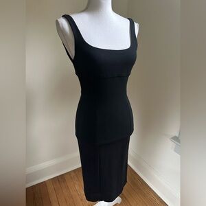 Diane von Furstenberg Black Sleeveless Dress size 4